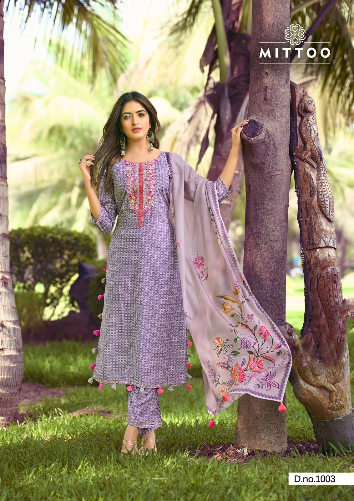 Mittoo Innaya Rayon Print Wholesale Readymade Salwar Suit Catalog — Wholesale Salwar Suits, Mittoo wholesale from Surat - Gallery Image 3